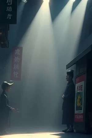 《半糖时刻》剧集封面，课桌上半杯奶茶与阳光