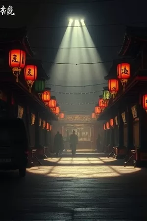 《午夜面包房》剧集封面，深夜亮灯的面包房橱窗